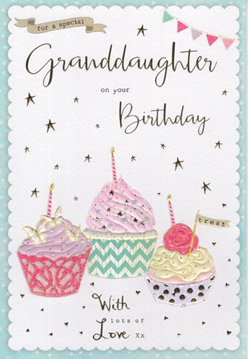 Picture of SPECIAL GRANDDAUGHTER BIRTHDAY CARD